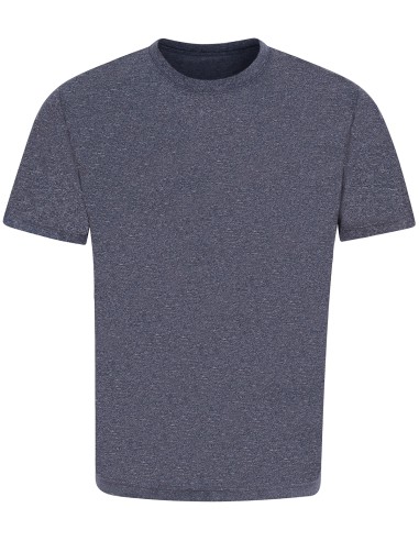 A-JC004-T-shirt urbain décontracté chiné