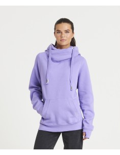 A-JH021-Cross Neck Hoodie