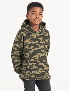 A-JH014J-Kids Camo Hoodie