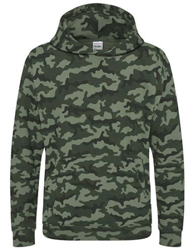 A-JH014J-Kids Camo Hoodie