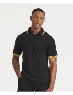A-JP003-Stretch Tipped Polo