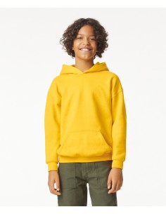 G-SF500B-Softstyle® Midweight Fleece Youth Hoodie