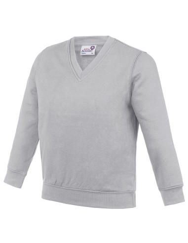 A-AC003J-Sweat-shirt à col en V pour enfants Academy