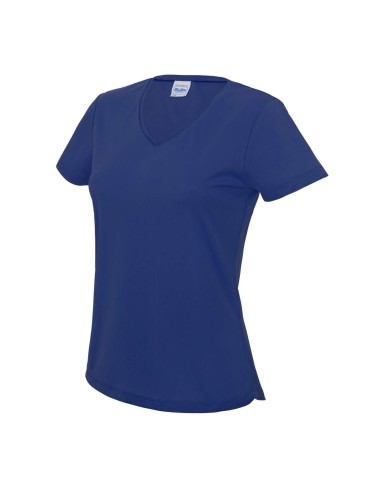 A-JC006-T-shirt cool col V Girlie