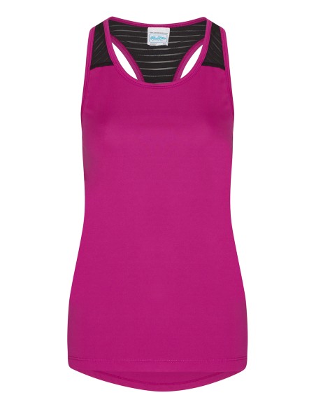 A-JC027-Womens Cool Smooth Workout Vest