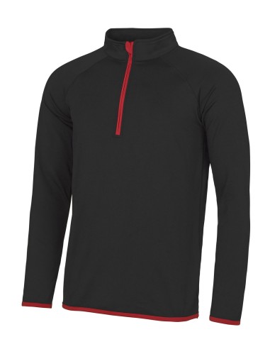 A-JC031-Mens Cool 1/2 Zip Sweat