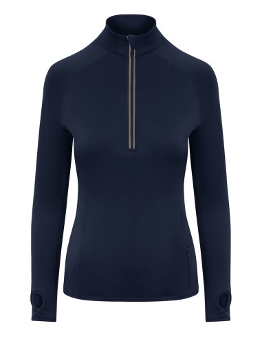 A-JC035-Womens Cool-Flex 1/2 Zip Top