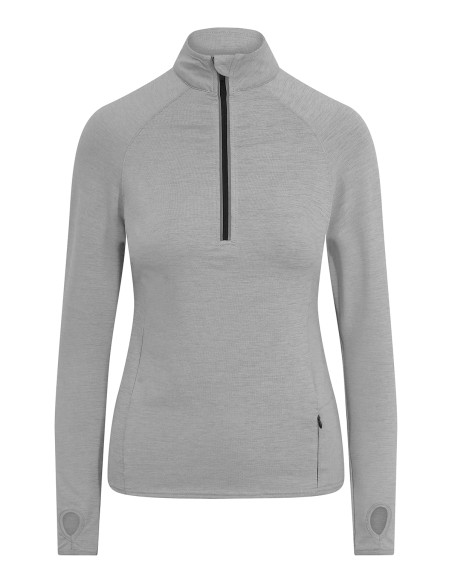 A-JC035-Womens Cool-Flex 1/2 Zip Top