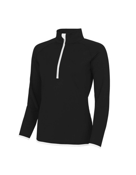 A-JC036-Womens Cool 1/2 Zip Sweat