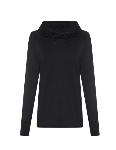 A-JC038-Womens Cool Cowl Neck Top