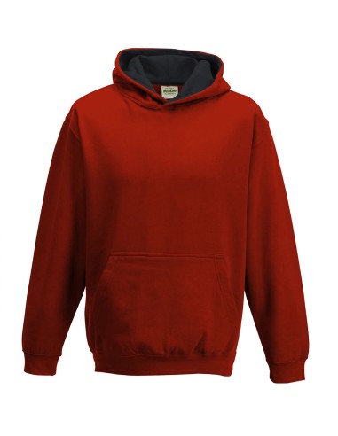 A-JH03J-Sweat à capuche varsity Enfant