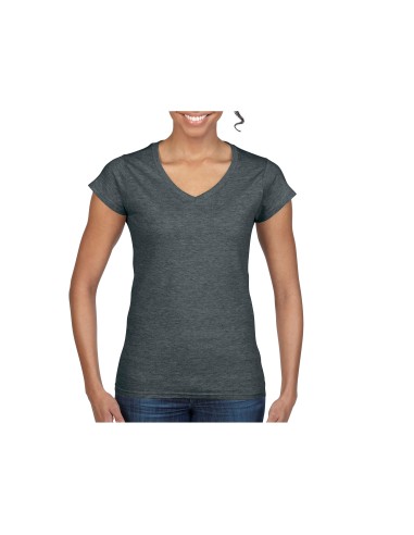 G-64V00L-Softstyle® Womens V-Neck T-Shirt