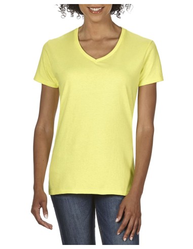 G-L4100V-PREMIUM COTTON® LADIES' V-NECK T-SHIRT