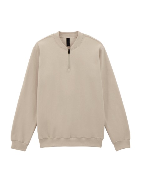 G-SF008-Softstyle® Midweight Adult Fleece 1/4 Zip Sweatshirt