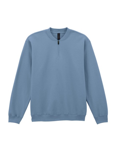 G-SF008-Softstyle® Midweight Adult Fleece 1/4 Zip Sweatshirt