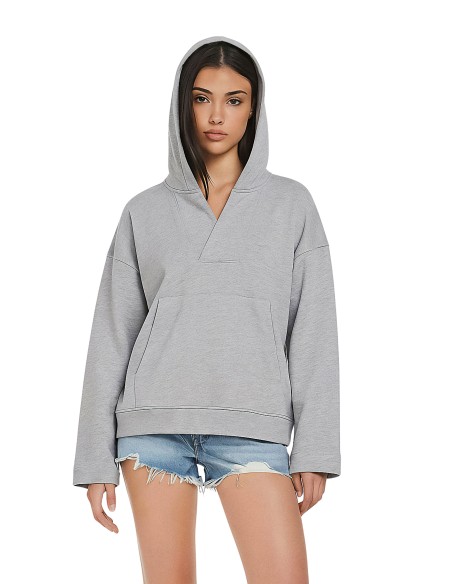 EPF-EP400-Women's V Neck Hoodie