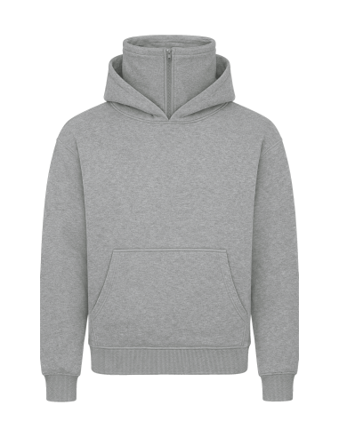 EPF-EP313-Super High Neck Hoodie