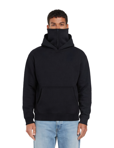 EPF-EP313-Super High Neck Hoodie