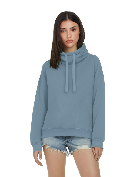 EPF-EP315-Women's Funnel Neck Sweatshirt
