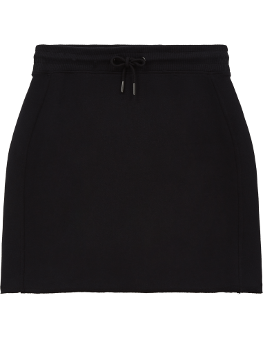 EPF-EP342-Women's Raw Hem Sweat Skirt