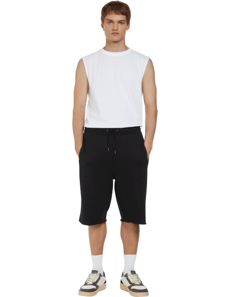 EPF-EP344-Raw Hem Sweat Shorts