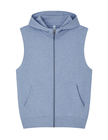 EPF-EP309-Sleeveless Full Zip Hoodie