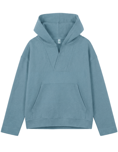 EPF-EP400-Women's V Neck Hoodie