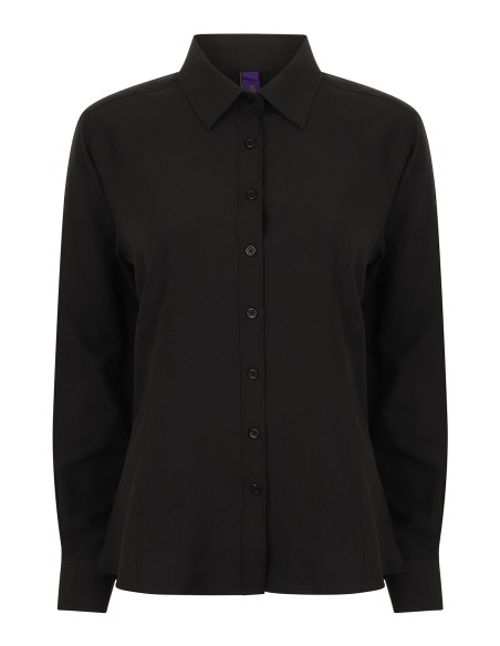 H-H591-Ladies Wicking Long Sleeve Shirt