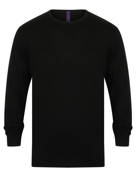 H-H725-Mens Lightweight Crew Neck Jumper