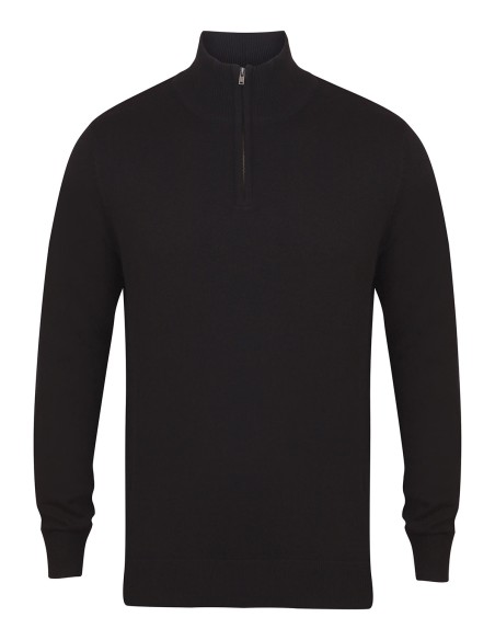 H-H729-Mens Quarter Zip Jumper