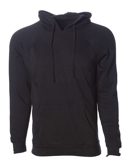 I-PRM33SBP-Unisex Midweight Special Blend Raglan Hooded Pullover