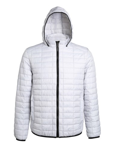278-TS023-Veste à capuche Honeycomb homme