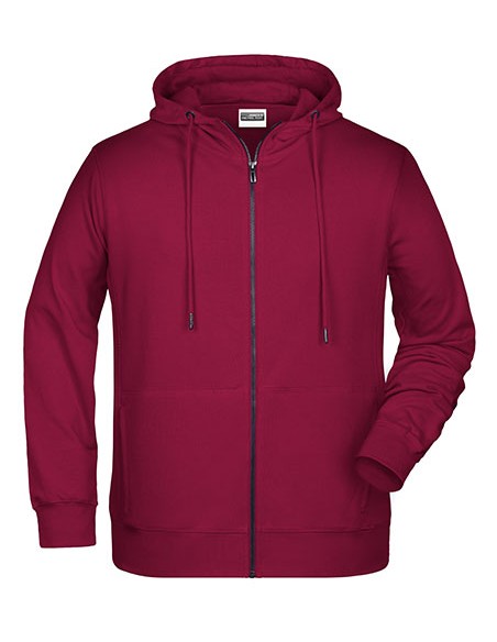 J-8026--Mens Zip-Hoody