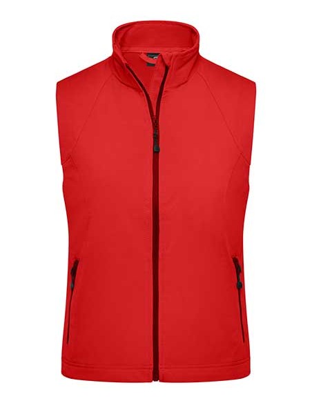J-JN1023-Ladies Softshell Vest