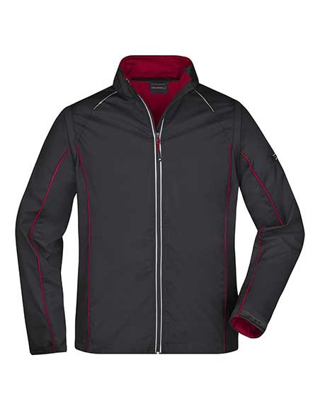 J-JN1122-Mens Zip-Off Softshell Jacket