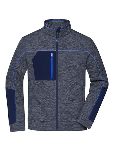 J-JN1818-Mens Structure Fleece Jacket