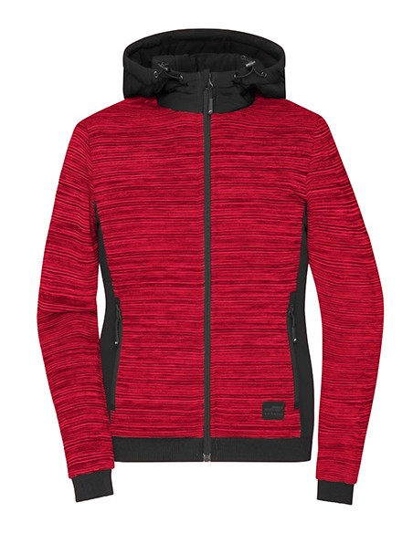 J-JN1843-Ladies Padded Hybrid Jacket