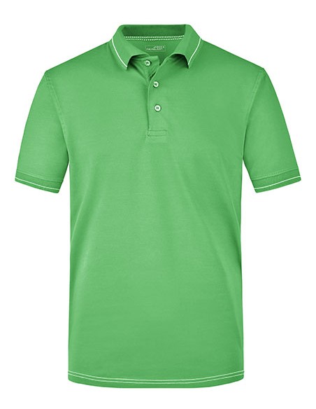 J-JN569-Mens Elastic Polo