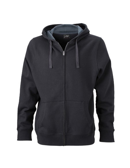 J-JN595-Mens Hooded Jacket