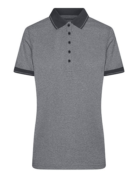 J-JN705-Ladies Heather Polo