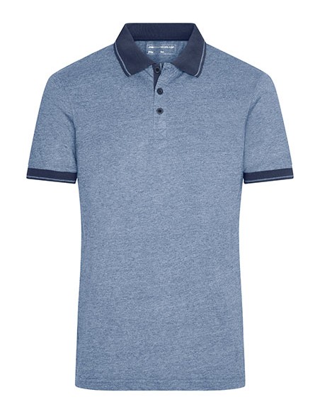 J-JN706-Mens Heather Polo