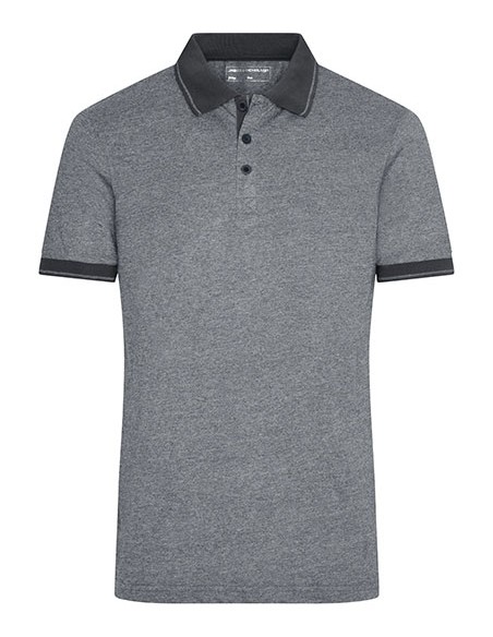 J-JN706-Mens Heather Polo