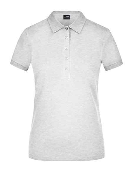 J-JN709-Ladies Elastic Polo Piqué
