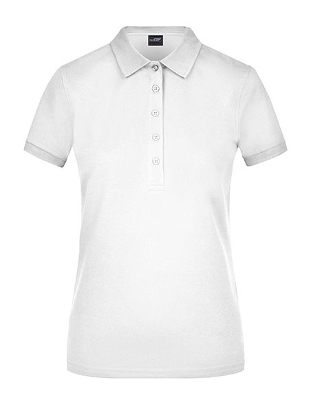 J-JN709-Ladies Elastic Polo Piqué