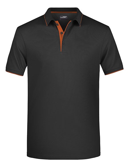 J-JN728-Mens Polo Stripe