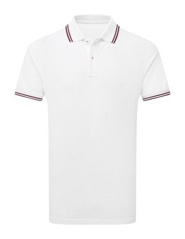 ASQ-AQ011-Mens Classic Fit Tipped Polo