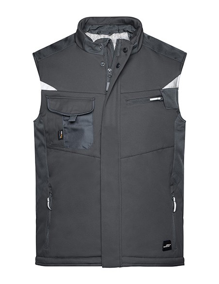 J-JN825-Craftsmen Softshell Vest -STRONG-