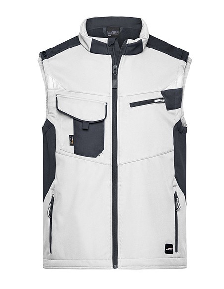 J-JN845-Workwear Softshell Vest -STRONG-