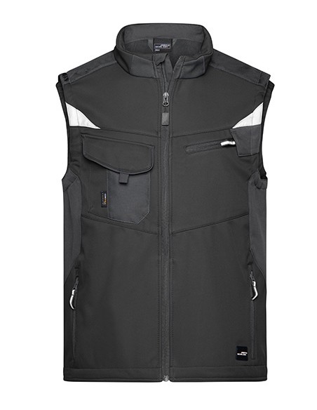 J-JN845-Workwear Softshell Vest -STRONG-