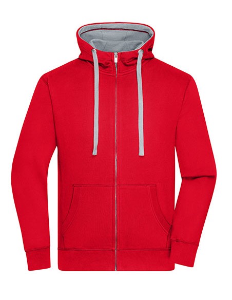 J-JN963-Mens Lifestyle Zip-Hoody